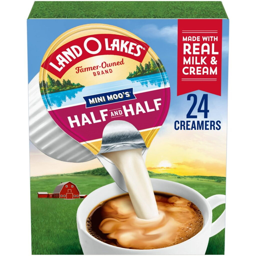 Land O Lakes Mini Moo’s Half And Half Creamer Singles, 24 Count