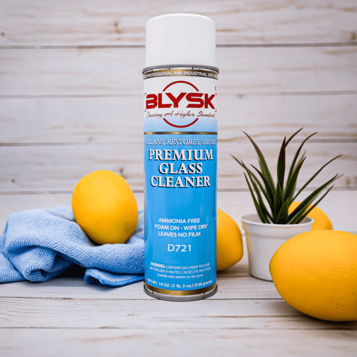 Premium Glass Cleaner, Aerosol 19oz