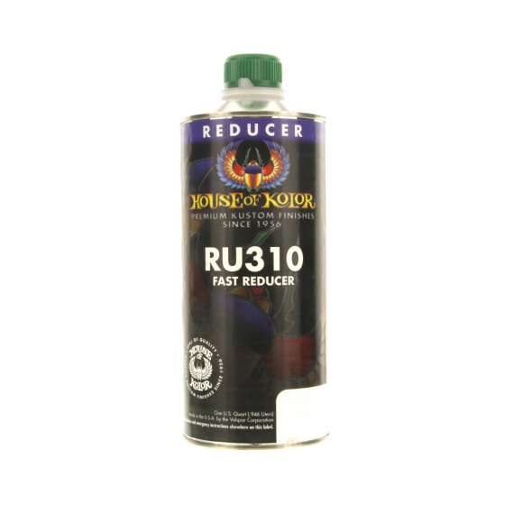 HOUSE OF KOLOR® RU310-Q00 Reducer, 1 qt Can, Fast Speed/65 to 75 deg F