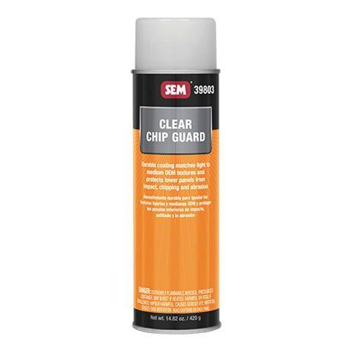 SEM® 39803 Chip Guard, 20 oz Aerosol Can, Clear, Fine-Medium Texture