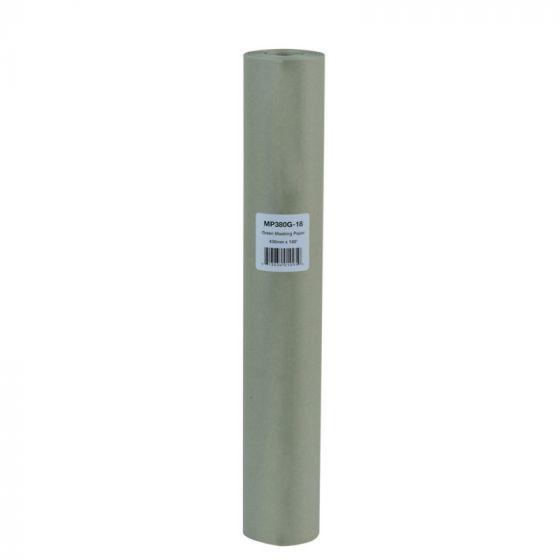High Teck™ MP380G-18 Masking Paper, 18 in W x 180 ft L, Green, 28 lb Basis