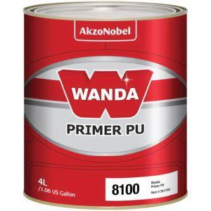 WANDA PU 391708 8100 Series 2K Primer, 4 L Can, 4:1 Mixing