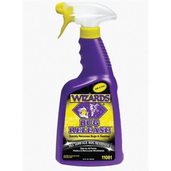 WIZARDS® Bug Release™ 11081 All Surface Bug Remover, 22 oz Spray Bottle, Viscous Liquid, Clear