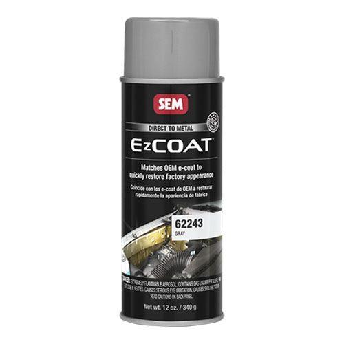 EZ Coat™ 62243 Direct-To-Metal Coating, 16 oz, Gray, 13 sq-ft at 1 mil DFT Coverage, 30 min Dry Curing