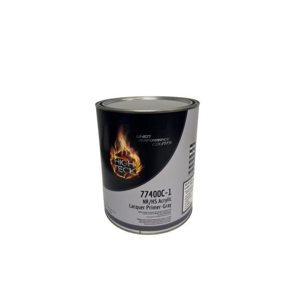 High Teck™ 77400C-1 High Solids Acrylic Lacquer Primer, 1 gal, Gray, 2.1 lb/gal VOC, 1:1 Mixing