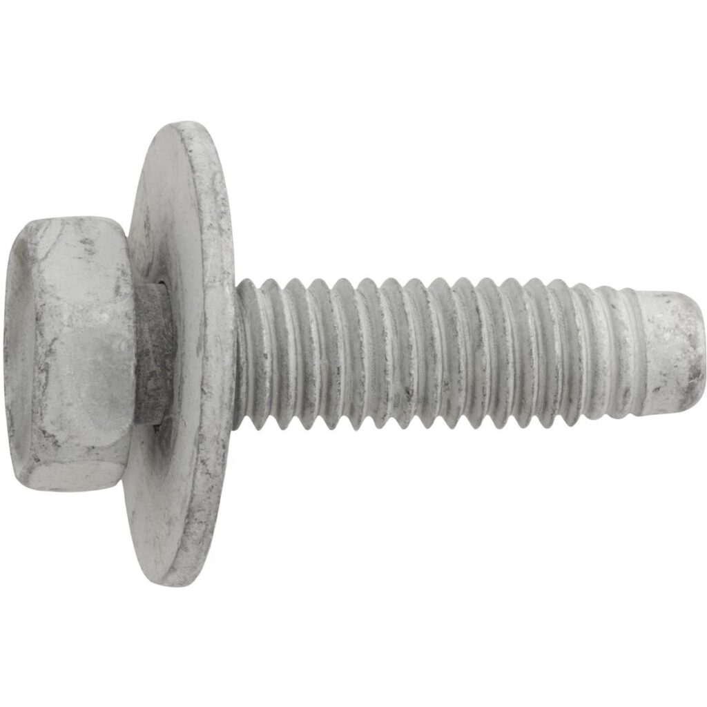 Chrysler Hex Head Sems Body Bolt Zinc M8-1.25 x 30mm