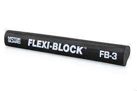 MOTOR GUARD Flexi-Block™ FB-3 Sanding Block, 1-3/8 in W x 11 in L, 7/8 in THK