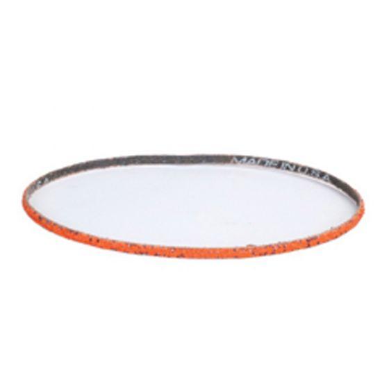Norton Blaze 98023 R980P Series Sanding File Belt, 18 in L x 1/2 in W, 80 Grit, Orange