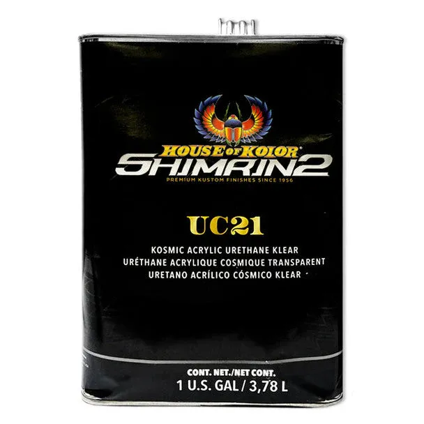 HOUSE OF KOLOR® UC21-G01 Universal Acrylic Urethane Klear, 1 gal, 2:1 Mixing