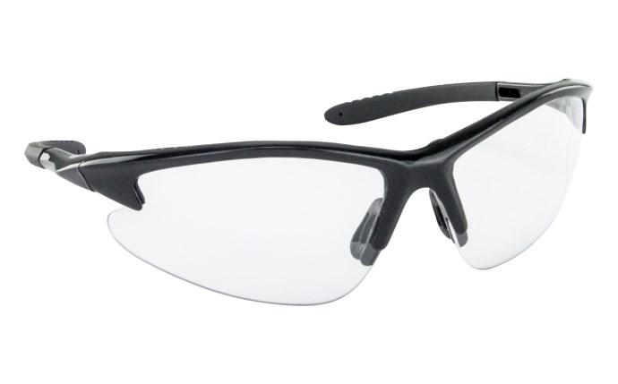 SAS® DB2™ 540-0600 Lightweight Safety Glasses, Clear Lens, Black Frame