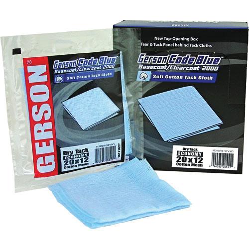 GERSON® 020002B Standard Tack Cloth, 36 in L x 18 in W, Blue