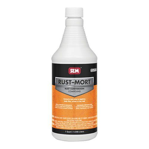 Rust Mort™ 69504 Acidic Compound, 1 qt Bottle, Green