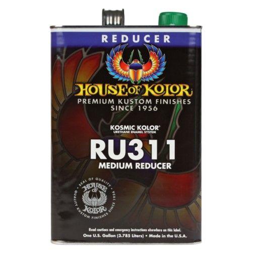HOUSE OF KOLOR® RU311.G00 Standard RU National Rule Urethane Reducer, 1 gal, Low VOC VOC, Medium Speed/Temperature
