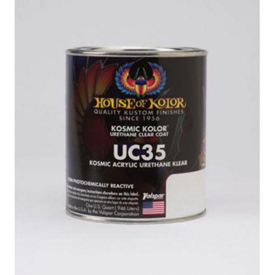 HOUSE OF KOLOR® Kosmic Kolor® UC35-Q01 Topcoat Clearcoat, 1 qt Can