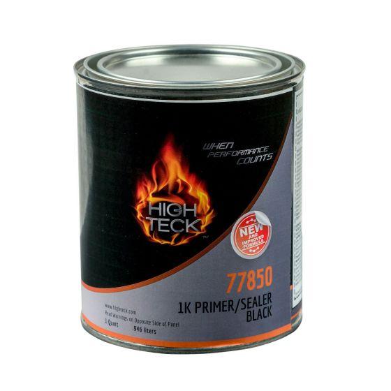 High Teck™ 77850-4 50 State Compliant 1K Primer/Sealer, 1 qt, Black, 4.60 lb/gal VOC