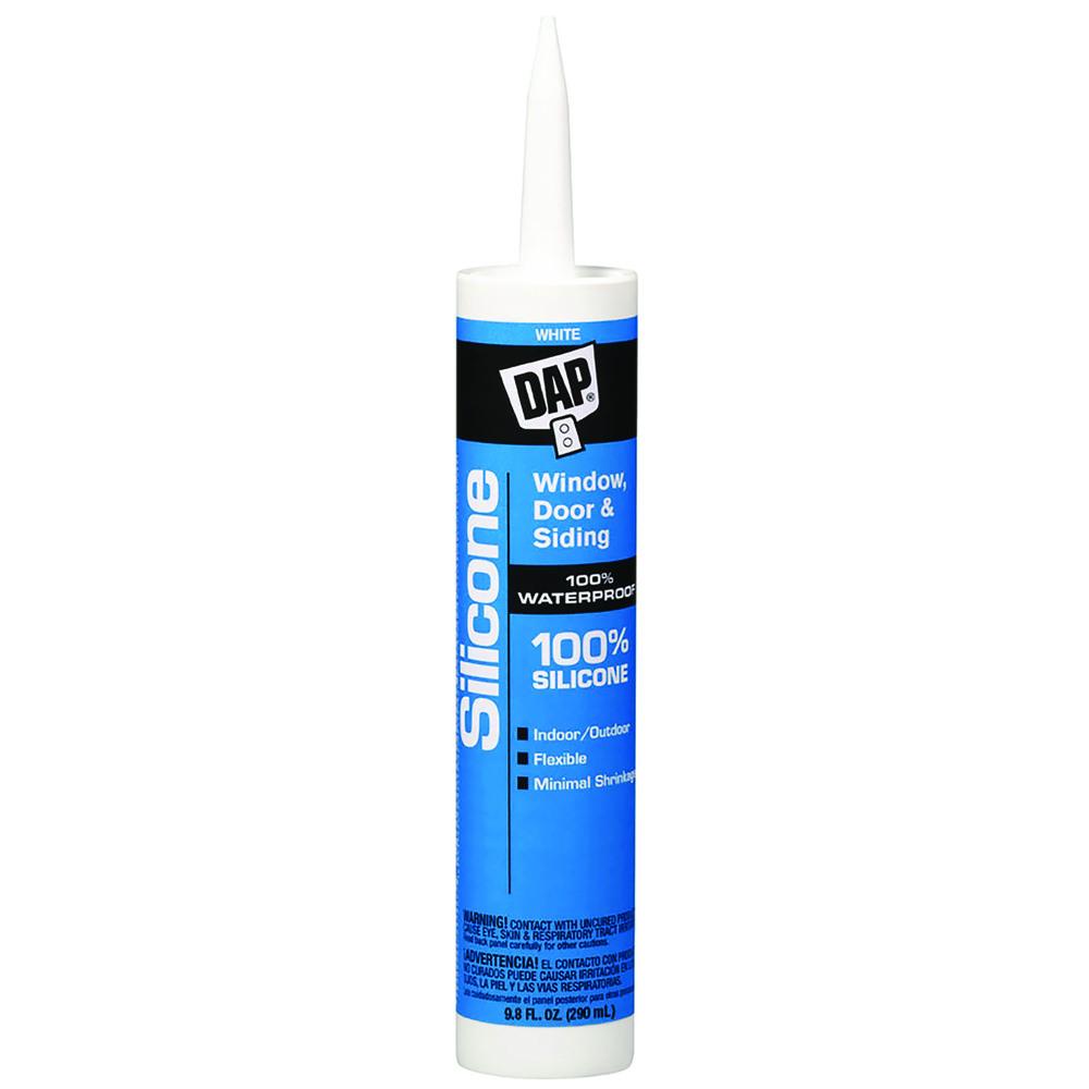 DAP® White All-Purpose 100% Silicone Sealant - 9.8 oz.
