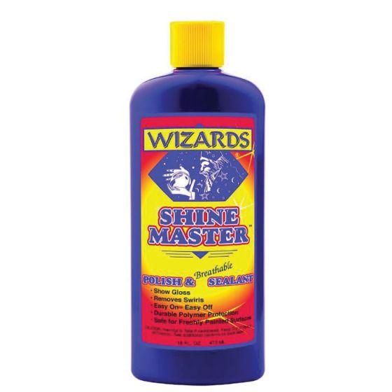 WIZARDS® SHINE MASTER™ 11033 Polish and Breathable Sealant, 16 oz Bottle, Off-White