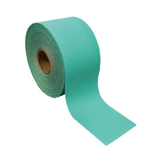 High Teck™ 2-3/4"x25YD GREEN PSA Sanding Sheet Roll 320G(1 roll per box)