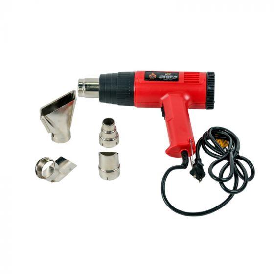High Teck™ T205 Dual Temperature Heat Gun Kit, 2 Temperature Settings