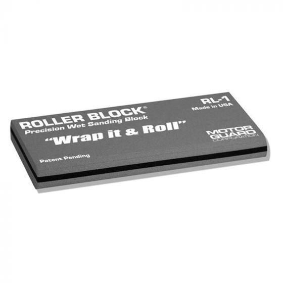 MOTOR GUARD Roller-Block® RL-1 Sanding Block, 2-5/8 in W x 5-3/8 in L, PSA Attachment