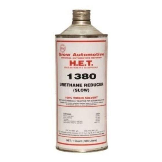 Grow Automotive 1380-04 Universal Slow Dry Urethane Reducer, 1 qt, Liquid