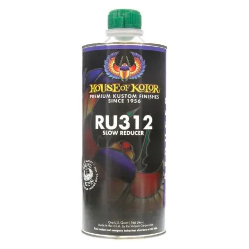HOUSE OF KOLOR® RU312-Q00 Reducer, 1 qt Can, Slow Speed/85 to 95 deg F