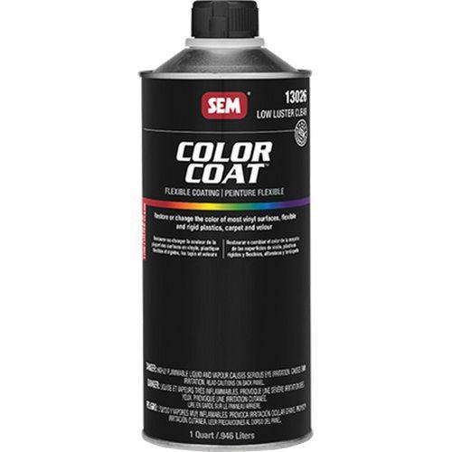 Color Coat™ 13026 Flexible Coating Mixing System, 1 qt Can, Low Luster Clear, 24 hr Curing, Liquid