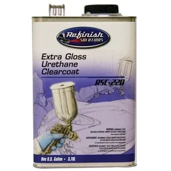 MATRIX RSC-220.G01 Urethane Clear Coat, 1 gal, Extra Gloss, 4:1 Mixing