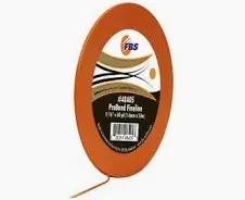 FBS ProBand 48405 Fine Line Tape, 60 yd L x 1/16 in W, Polymer, Orange