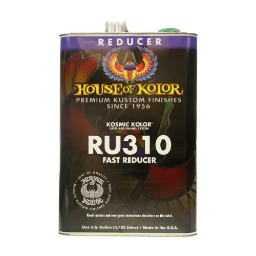 HOUSE OF KOLOR® RU310-G00 Reducer, 1 gal Can, Fast Speed/65 to 75 deg F