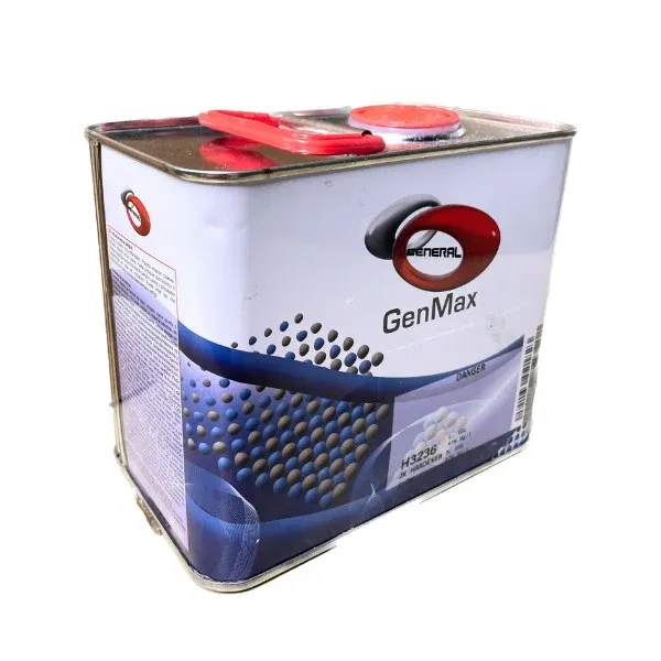 GenMax H3236HG Slow National Rule 2K Hardener, 1/2 gal, Clear, Liquid, Use With: 5010 2K Rapid Clear