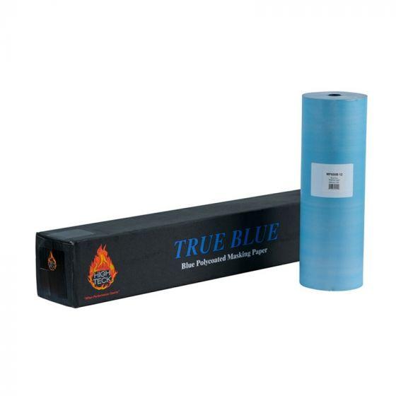 High Teck™ True Blue MP500B-18 Masking Paper, 18 in W x 700 ft L, Polycoated Paper, 35 lb Basis