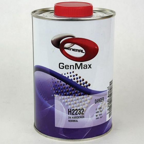 GenMax H2232Q Medium National Rule 2K Hardener, 1 qt Can, Clear, Liquid, Use With: GenRock 2K Acrylic Urethane Paint