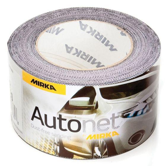 Mirka® Autonet® AE570600 AE Series Closed Coated Grip-On Sanding Sheet Roll, 2-3/4 in W x 33 ft L, P600 Grit