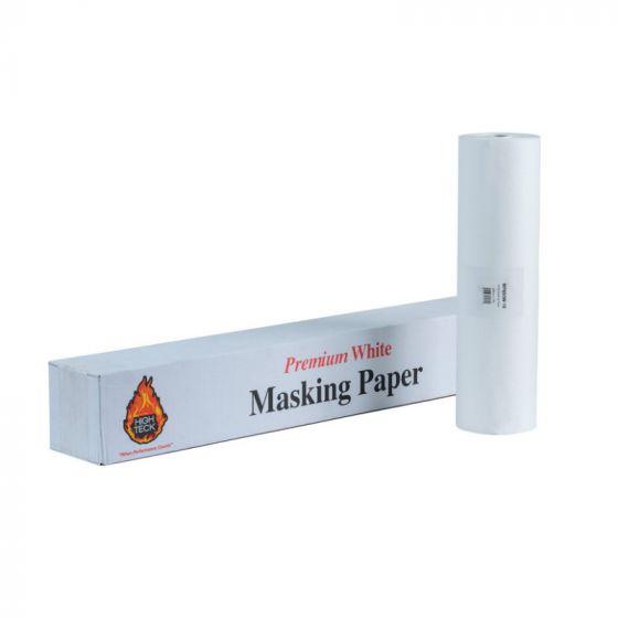 High Teck™ White Guard MP600W-18 Premium Masking Paper, 18 in W x 750 ft L, 24 lb Basis