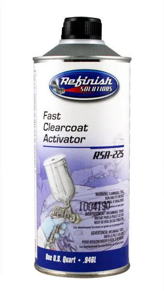 MATRIX RSA-225-Q01 Fast Activator, 1 qt, Liquid, Use With: Clearcoat