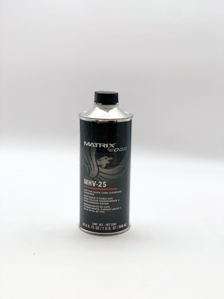 MATRIX MHV-25-Q01 Hardener, 1 qt, Liquid, Use With: MSV-25 Low VOC Quick Cure Clearcoat