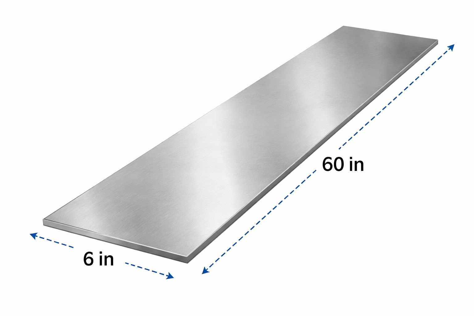 E-Z Fix™ 3701 Flat Sheet, 6 in W x 60 in L, Sheet Metal