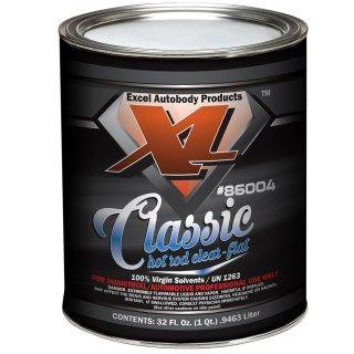 XL-86004, Excel Classic Matte/Flat Clearcoat, Quart