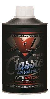 XL-86116, Activator for Excel Classic Matte/Flat Clearcoat, Half Pint