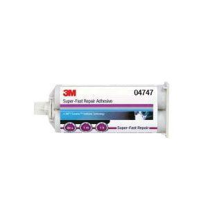 3M™ Duramix™ 4747 Super Fast Plastic Repair Adhesive, 47.3 mL Cartridge, Liquid, Amber, 1.1