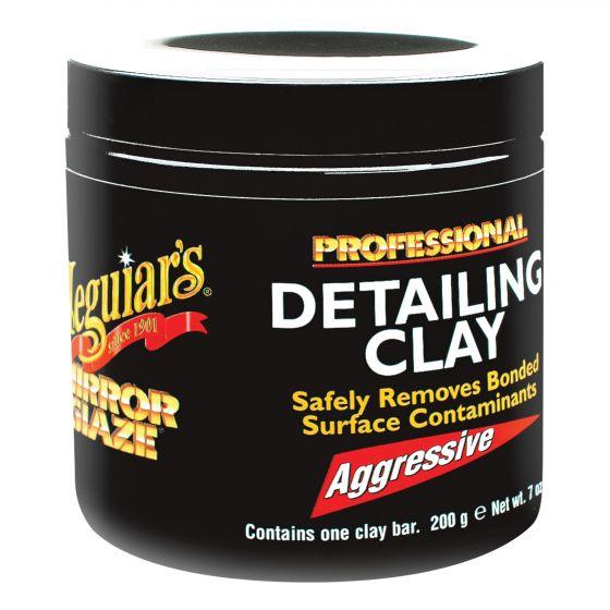 Meguiar's® Mirror Glaze® C2100 Professional Detailing Clay, 200 g Clay Bar, Red, Solid, 1:1 Mixing