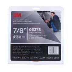 3M™ 06387 Acrylic Plus Series High Bond Premium Automotive Attachment Tape, 20 yd x 1/4 in, 1.12 mm THK, Black