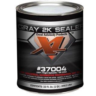 Excel 37004, 2k Sealer, Gray, 1 Quart, 4:1 Mix Ratio